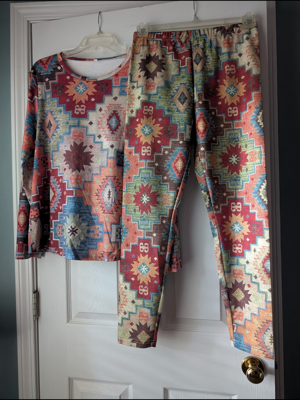 Aztec Style Leggings and Top